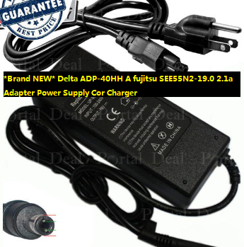 *Brand NEW* Delta ADP-40HH A fujitsu SEE55N2-19.0 2.1a Adapter Power Supply Cor Charger